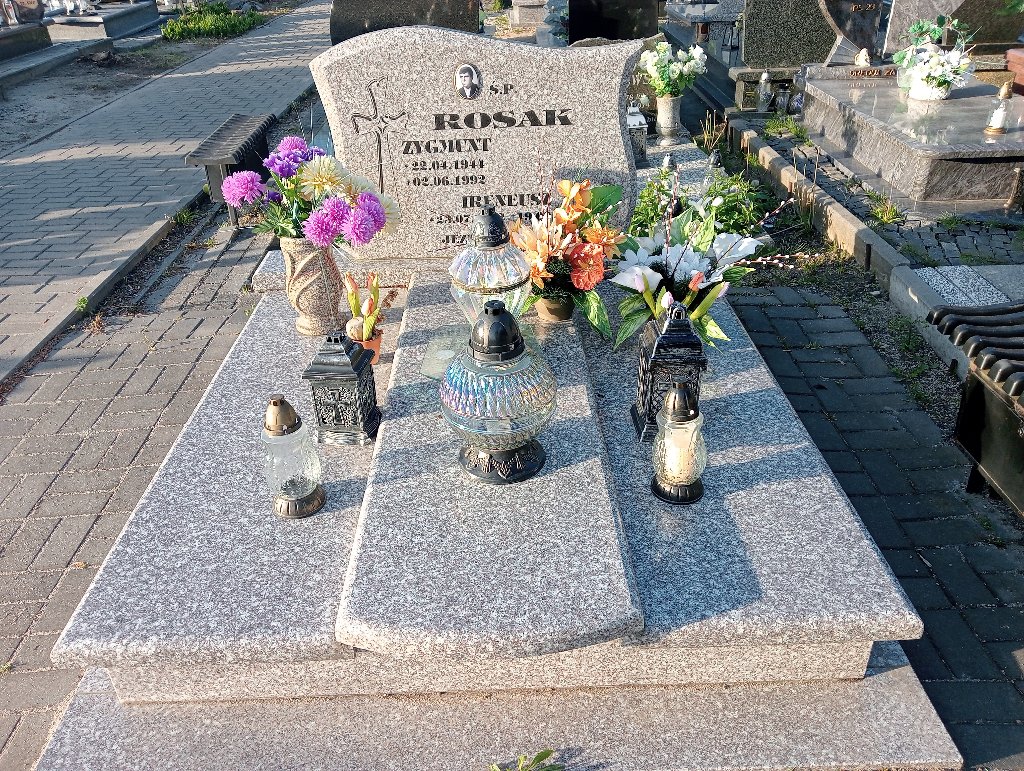 Grób Zygmunt Rosak