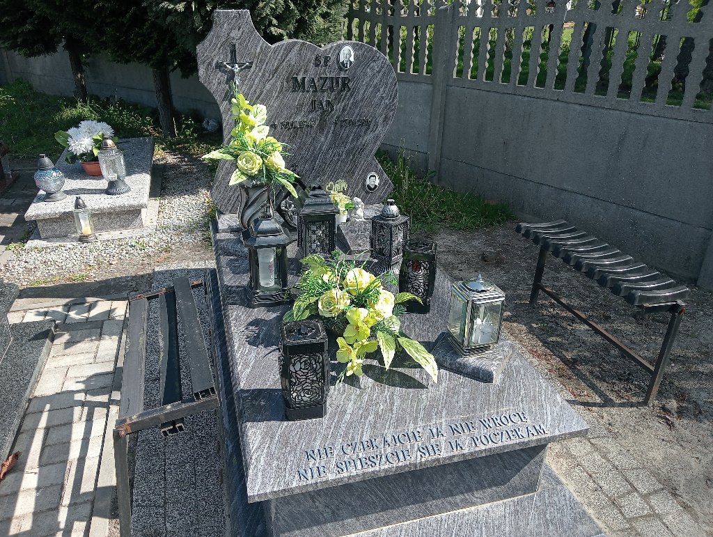 Grób Jan Mazur