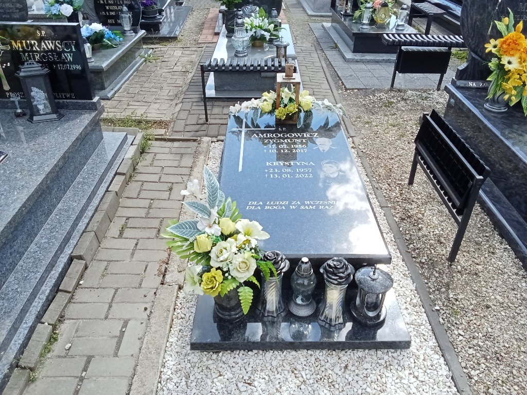 Grób Krystyna Amrogowicz