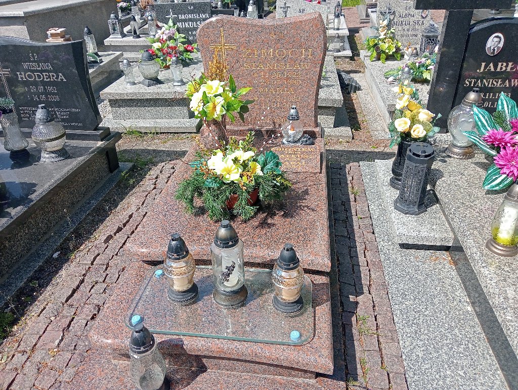 Grób Maria Zimoch