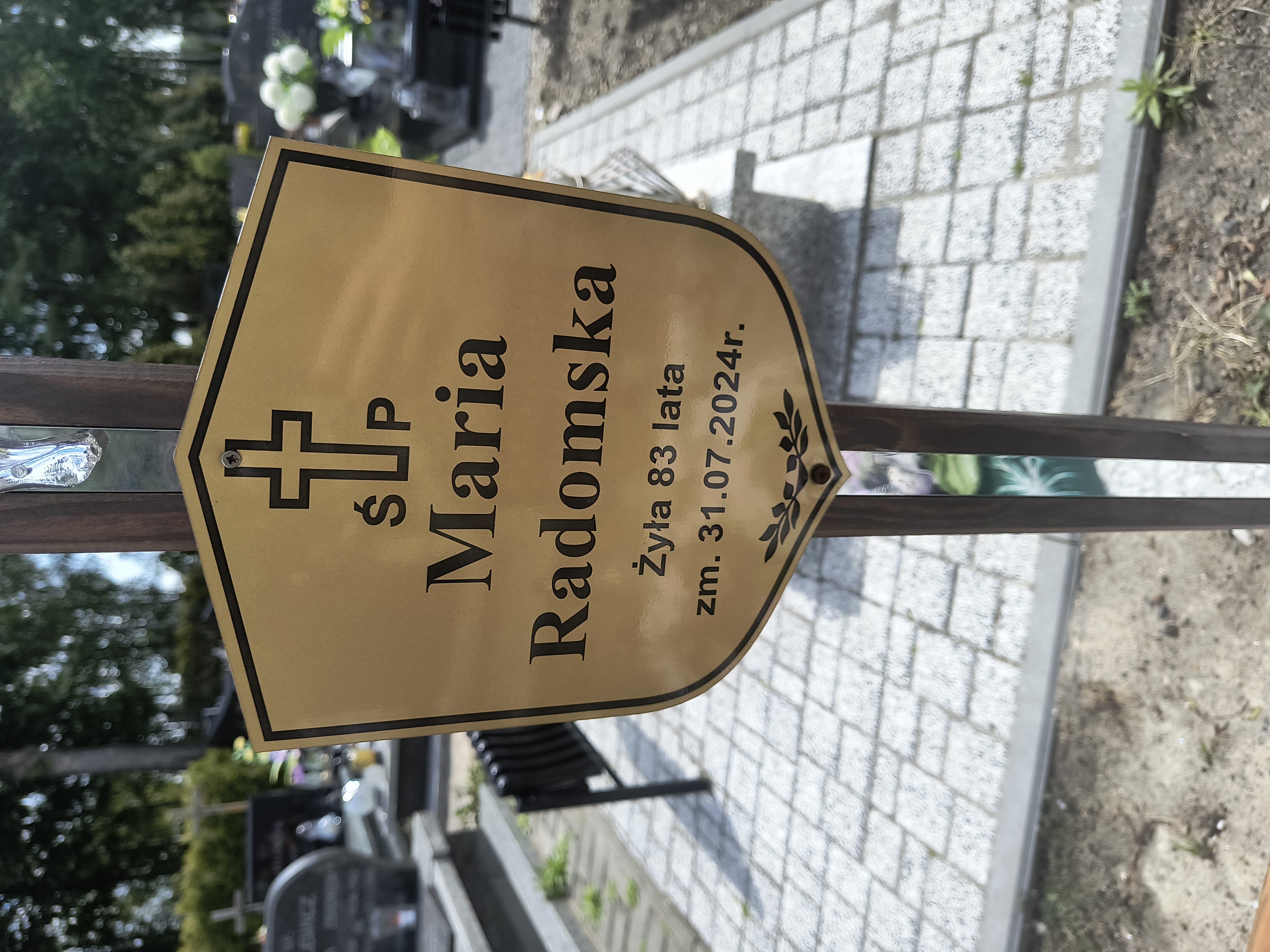 Grób Tadeusz Radomski