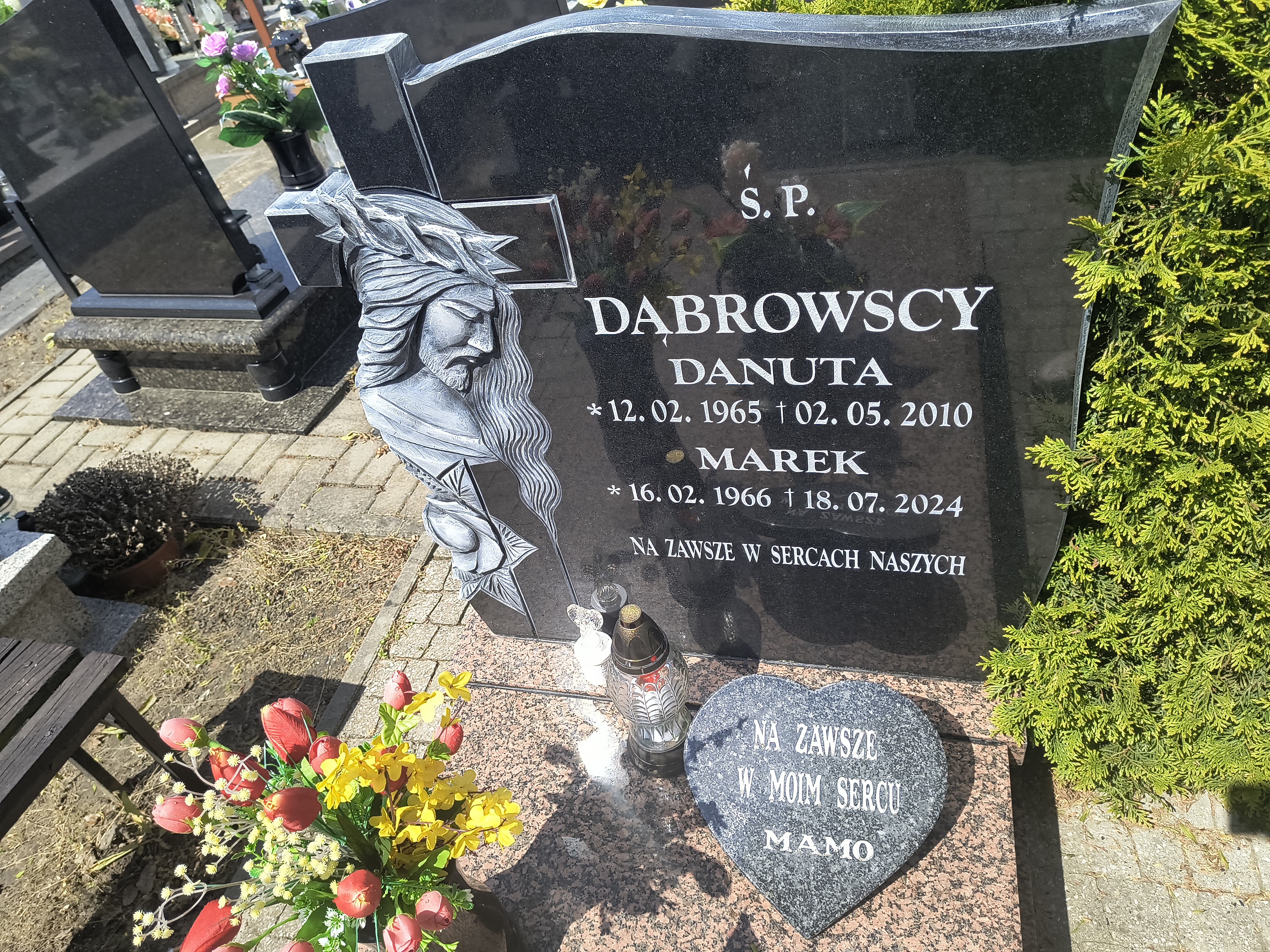 Grób Marek Dąbrowski