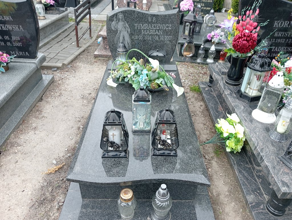 Grób Bronisława Tymrakiewicz